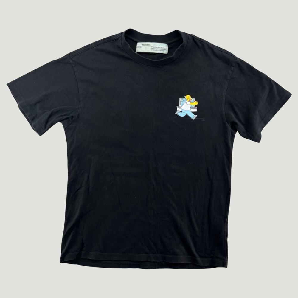 Off-White x The Simpsons Graphic T-Shirt – Adult Small (Fitted)